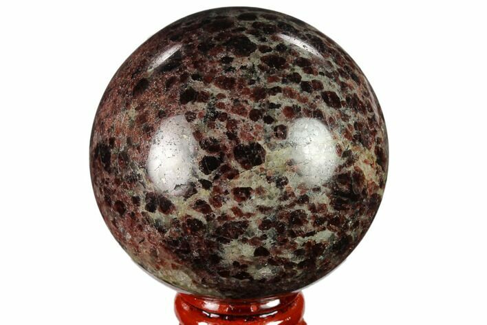 Polished Garnetite (Garnet) Sphere - Madagascar #132117
